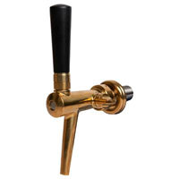 Tap -C-tap, PVD gold, foam, compensator, ½″, 46mm, 5/16″JG