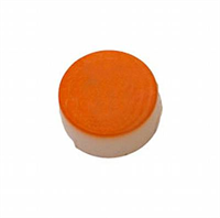 Button -Orange, WB