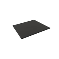 Top plate -black, Kegcooler Low 600, 600x600x10mm